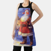 Tablier Le Père Noël et son renne (Insitu)