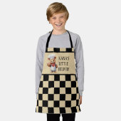 Tablier Le petit assistant de Cute Nana ajoute du texte (Porté)