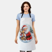 Tablier Le petit sidekick de père Noël (Porté)
