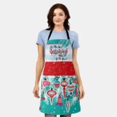 Tablier Le plus merveilleux jour de Noël (Porté)