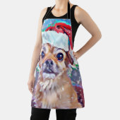 Tablier Le plus mignon chien de Noël jamais vu ! (Insitu)