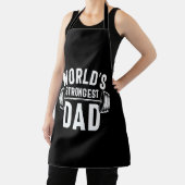 Tablier Le plus puissant des hommes du monde de l'entraîne (Insitu)
