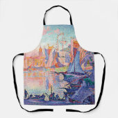 Tablier Le Port de Saint-Tropez, Signac (Recto)