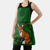 Tablier Le renard et les Shamrocks (Insitu)