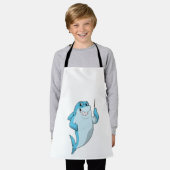 Tablier Le requin comme enseignant avec pointeur (Porté)