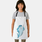 Tablier Le requin comme enseignant avec pointeur (Insitu)
