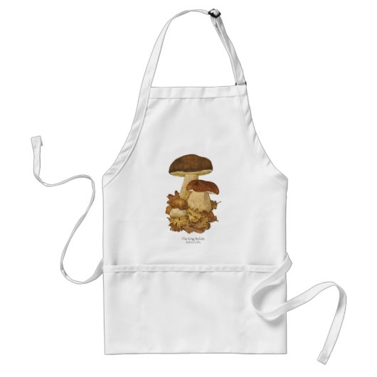 Tablier Le Roi Bolete Mushroom Apron (Devant)