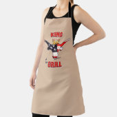 Tablier Le Roi Du Gril, Longhorn Steer Apron (Insitu)