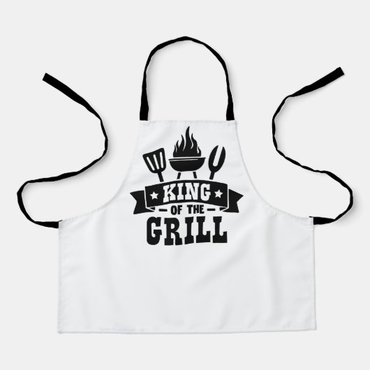 Tablier Le Roi Du Grill (Recto)