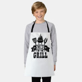 Tablier Le Roi Du Grill (Porté)