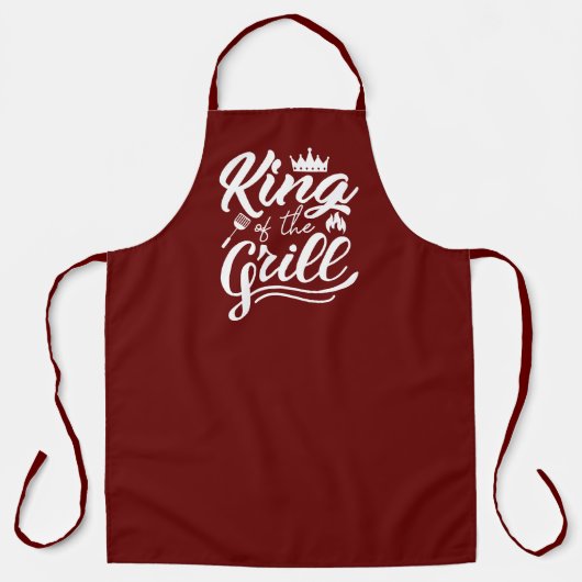 Tablier Le Roi Du Grill Apron (Recto)