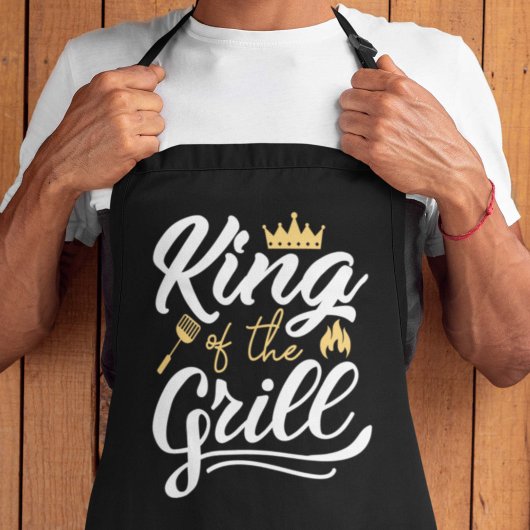 Tablier Le Roi Du Grill Apron