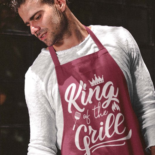 Tablier Le Roi Du Grill Apron