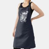 Tablier Le Roi Du Grill BQ Citation Marine Blue (Insitu)