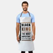 Tablier Le Roi Noir La Pièce La Plus Importante Dans Le Je (Porté)