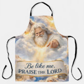 Tablier Le Seigneur céleste chrétien (Recto)