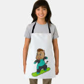 Tablier Le snowboarder de Horse (Insitu)