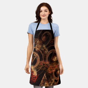 Tablier Le son de la musique Art Abstrait Apron