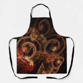 Tablier Le son de la musique Art Abstrait Apron (Recto)