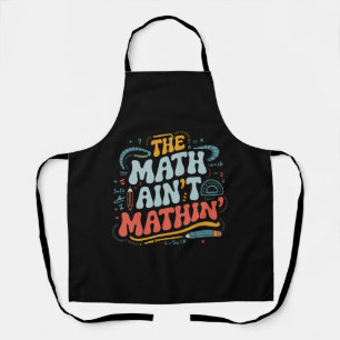 Tablier Le spectacle mathématique n'est pas mathématique M