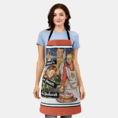 Tablier Le stressé est les desserts écrits à l'envers Vint (Porté)