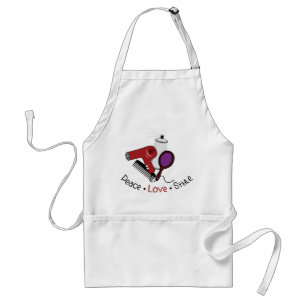 Tablier Le style d'amour pour la paix