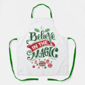 Tablier Le Typographe du Magic Christmas (Recto)