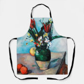 Tablier Le Vase des Tulipes, Paul Cezanne (Recto)