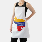 Tablier Le Venezuela est ma maison (Insitu)