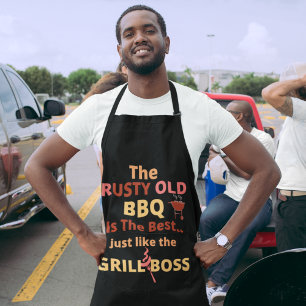 Tablier Le vieux barbecue rouillé est le meilleur