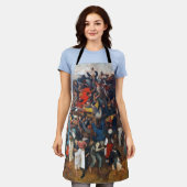 Tablier Le vin de Saint Martin, Pieter Bruegel (Porté)