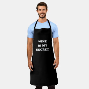 Tablier Le vin est mon secret