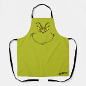 Tablier Le Visage du Grinch qui a volé Noël (Recto)