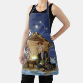 Tablier Le vrai sens de Noël de Metalphant Wilbur (Insitu)