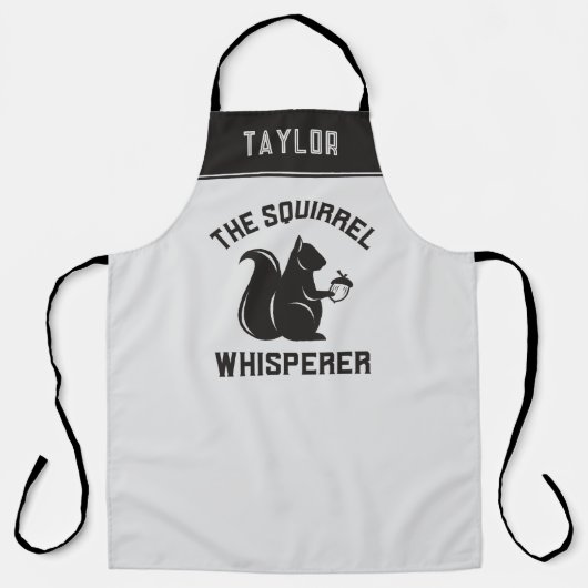 Tablier Le Whisperer d'écureuil | Écureuil (Recto)