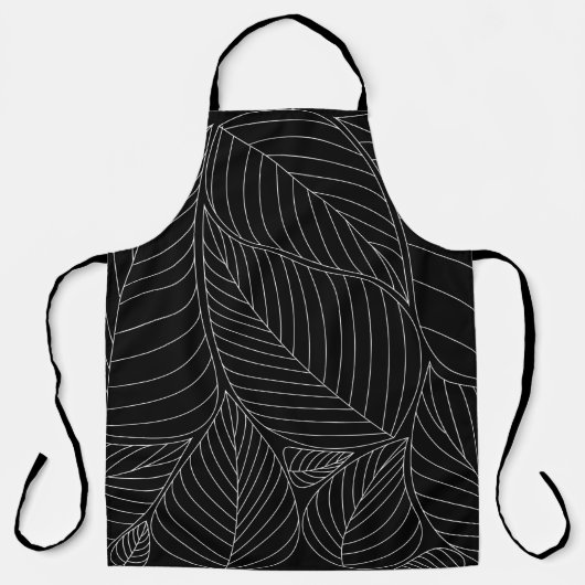 Tablier Leaves background pattern. - Illustration, Formal  (Recto)
