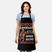 Tablier L'École Est Importante Mais La Meilleure Course De (Porté)