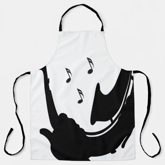 Tablier Lecteur Saxophone Surreal (Recto)