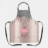 Tablier Lecteurs de Parties scintillant d'argent moderne R (Recto)