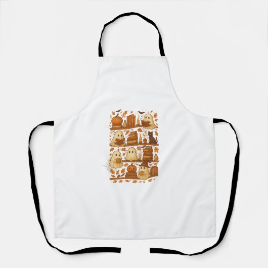 Tablier Lecture de Halloween Ghost Lover (Recto)