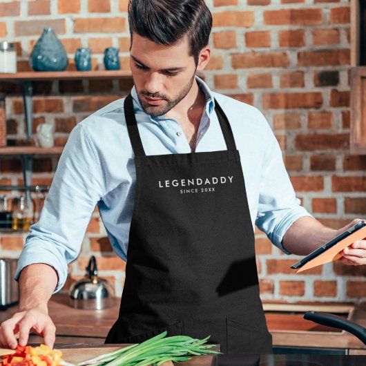 Tablier Legendaddy pour légendaire papas simple minimalist