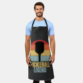 Tablier Légende drôle de Pickleball (Porté)