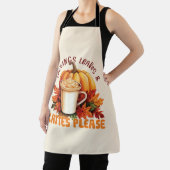 Tablier Leggings, Feuilles et lattes S'il vous plaît - Aut (Insitu)