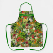 Tablier Légume Apron avec votre texte (Recto)