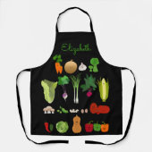 Tablier Légume frais personnalisé Apron (Recto)