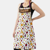 Tablier Légumes en santé "Tout sur papier" (Insitu)