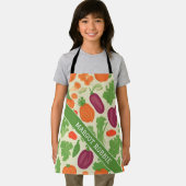 Tablier Légumes frais Floral coloré Motif (Insitu)