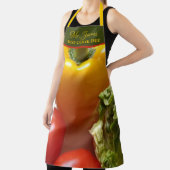 Tablier Légumes Tomates Meilleur Cuisinier Jamais Ajouter (Insitu)
