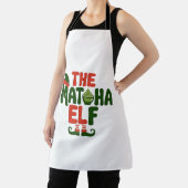 Tablier L'Elfe Matcha Boisson de Noël Matcha Drôle (Insitu)