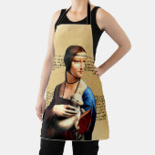 Tablier Léonard de Vinci Lady avec Ermine (Insitu)
